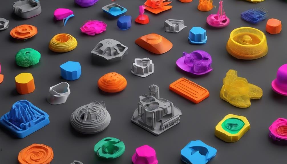 colorful 3d printing options