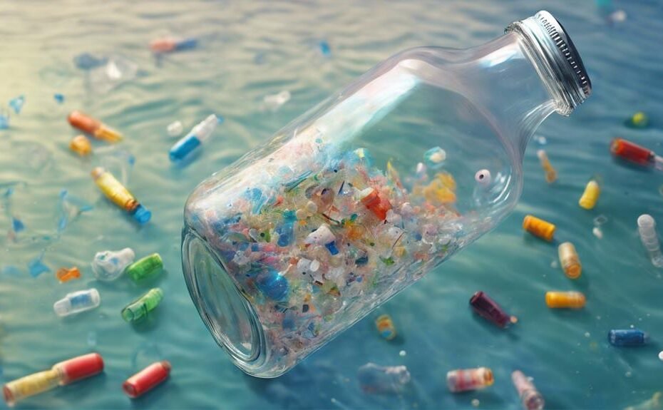 pollution from microplastics