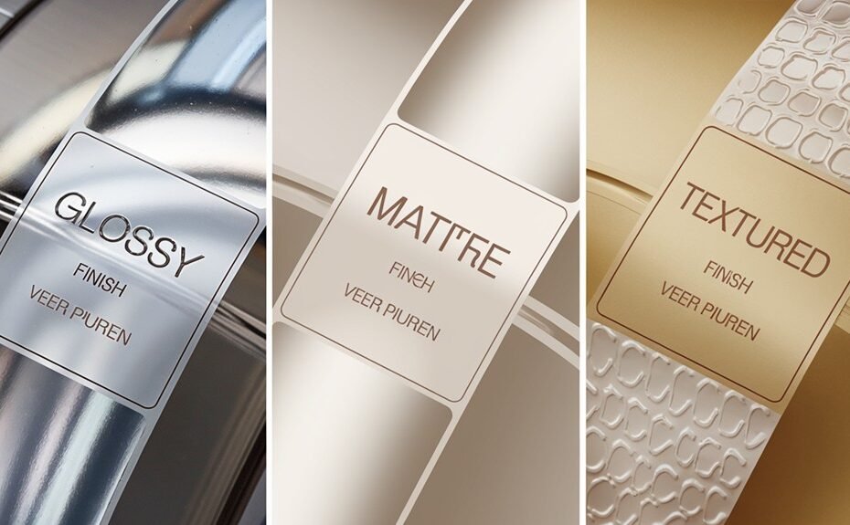 finishes gloss matte texture
